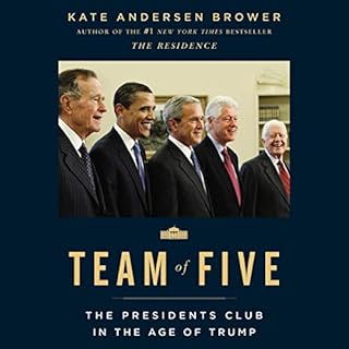 Team of Five Audiolibro Por Kate Andersen Brower arte de portada