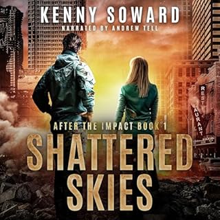 Shattered Skies Audiolibro Por Kenny Soward arte de portada