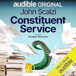 Constituent Service Audiolibro Por John Scalzi arte de portada