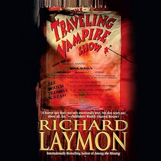 The Traveling Vampire Show Audiolibro Por Richard Laymon arte de portada