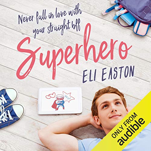 Superhero Audiolibro Por Eli Easton arte de portada