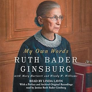 My Own Words Audiobook By Ruth Bader Ginsburg, Mary Hartnett, Wendy W. Williams cover art