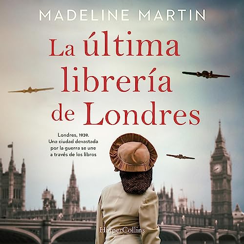 Diseño de la portada del título La última librería de Londres