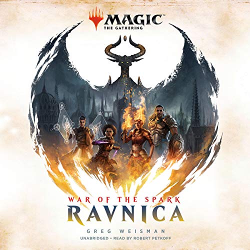 War of the Spark: Ravnica Audiolibro Por Greg Weisman arte de portada