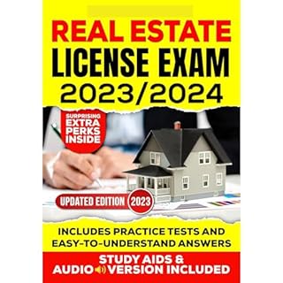 Real Estate License Exams 2023/2024 Audiolibro Por SmartStudy Solutions arte de portada