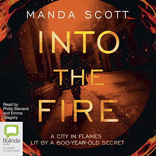 Into the Fire Audiolibro Por Manda Scott arte de portada