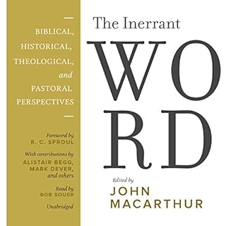 The Inerrant Word Audiolibro Por John MacArthur - editor arte de portada