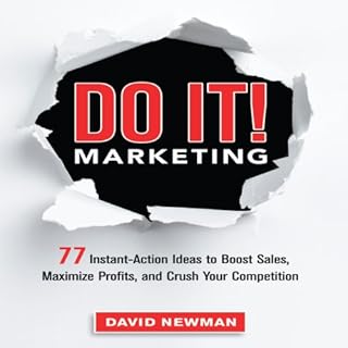 Do It! Marketing Audiolibro Por David Newman arte de portada