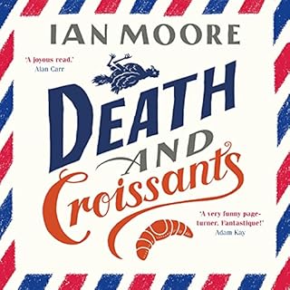 Death and Croissants Audiolibro Por Ian Moore arte de portada