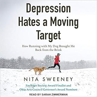 Depression Hates a Moving Target Audiolibro Por Nita Sweeney arte de portada