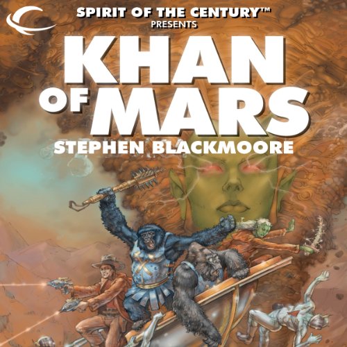 Khan of Mars Audiolibro Por Stephen Blackmoore arte de portada