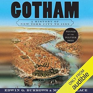 Gotham Audiobook By Edwin G. Burrows, Mike Wallace cover art