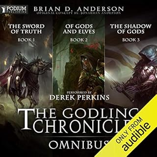 The Godling Chronicles Omnibus cover art