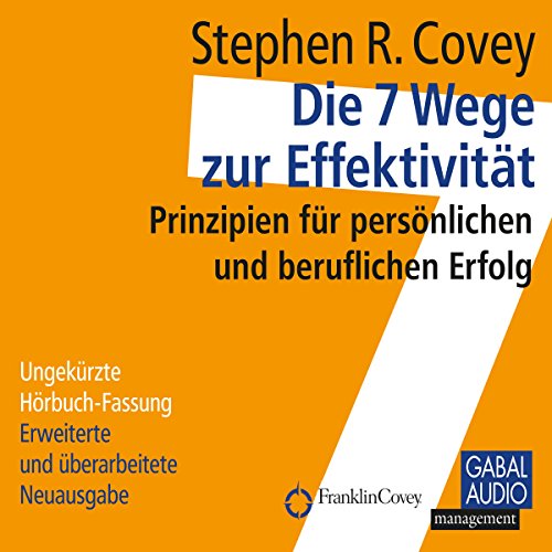 Couverture de Die 7 Wege zur Effektivität