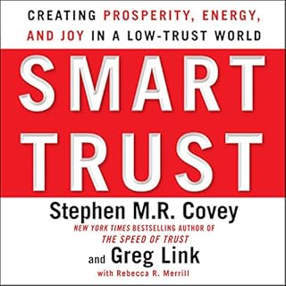 Smart Trust Audiolibro Por Stephen M. R. Covey, Greg Link, Rebecca R. Merrill arte de portada