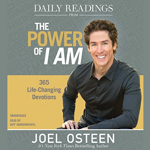 Daily Readings from The Power of I Am Audiolibro Por Joel Osteen arte de portada