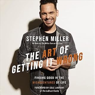 The Art of Getting It Wrong Audiolibro Por Stephen Miller, Cole LaBrant arte de portada