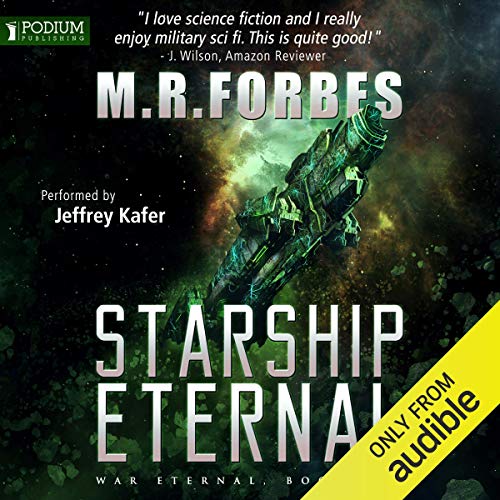 Starship Eternal Audiolibro Por M. R. Forbes arte de portada