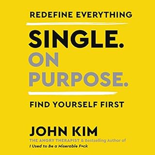 Single on Purpose Audiolibro Por John Kim arte de portada