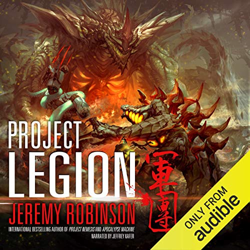 Project Legion Audiolibro Por Jeremy Robinson arte de portada