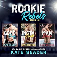 Rookie Rebels Bundle, Books 1-3 Audiolibro Por Kate Meader arte de portada