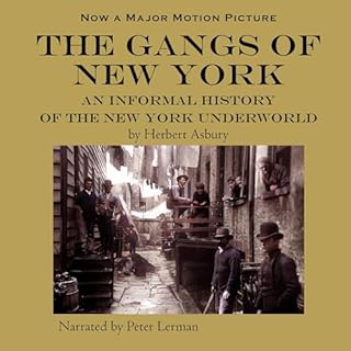 The Gangs of New York Audiobook By Herbert Asbury cover art