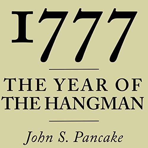 1777 Audiolibro Por John S. Pancake arte de portada