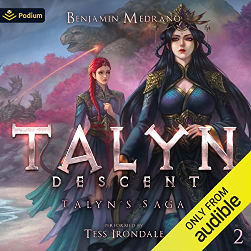 Talyn: Descent Audiolibro Por Benjamin Medrano arte de portada