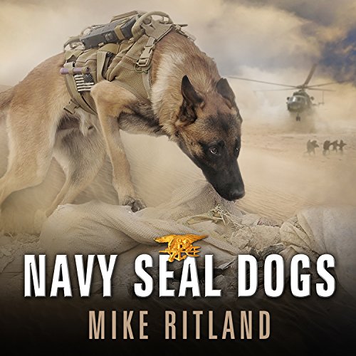 Navy SEAL Dogs Audiolibro Por Mike Ritland arte de portada