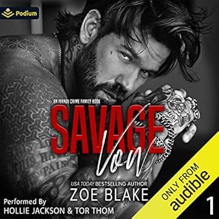 Savage Vow Audiolibro Por Zoe Blake arte de portada