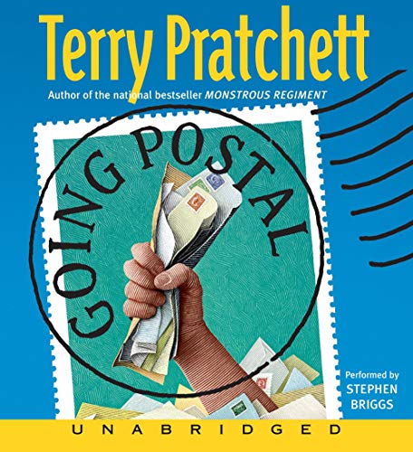 Going Postal Audiolibro Por Terry Pratchett arte de portada