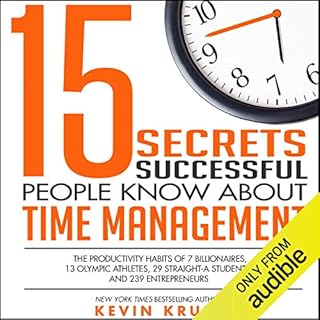 Page de couverture de 15 Secrets Successful People Know About Time Management