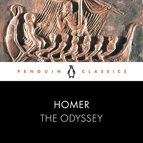 The Odyssey Audiolibro Por Homer, E. V. Rieu, D. C. H. Rieu, Peter Jones arte de portada