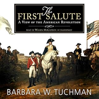 The First Salute Audiolibro Por Barbara W. Tuchman arte de portada