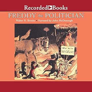 Freddy the Politician Audiolibro Por Walter Brooks arte de portada