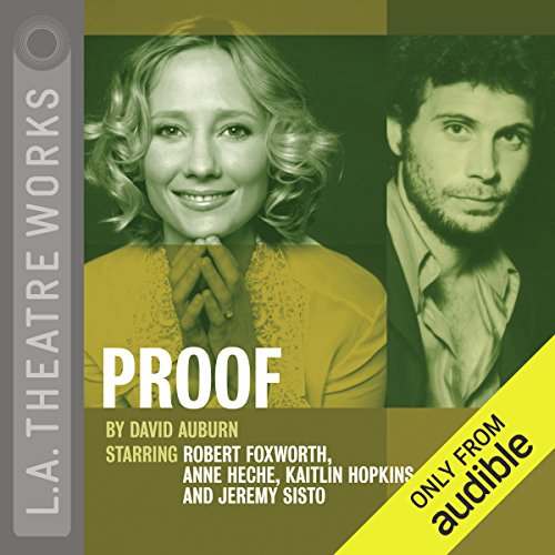 Proof Audiolibro Por David Auburn arte de portada