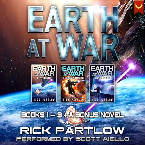 Earth at War, Books 1-3 cover art