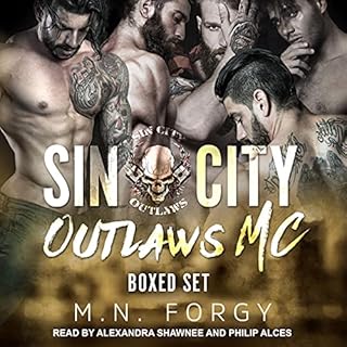 Sin City Outlaws MC Box Set Audiobook By M. N. Forgy cover art