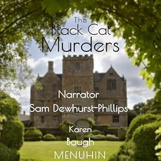 The Black Cat Murders Audiolibro Por Karen Baugh Menuhin arte de portada