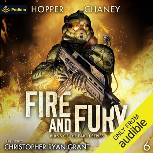 Fire and Fury Audiobook By Christopher Hopper, J.N. Chaney cover art