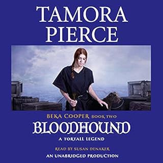 Bloodhound Audiolibro Por Tamora Pierce arte de portada