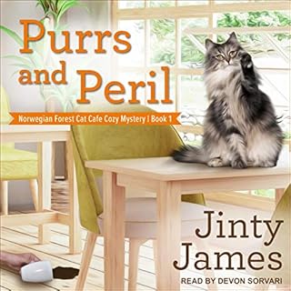 Purrs and Peril Audiobook By Jinty James cover art