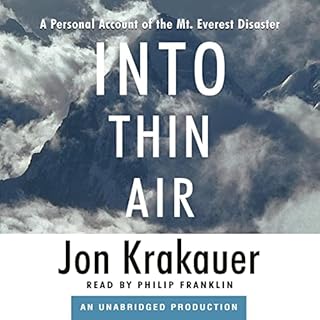 Into Thin Air Audiobook By Jon Krakauer cover art