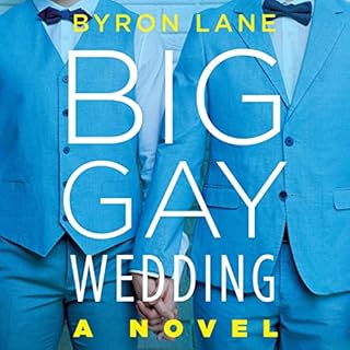 Big Gay Wedding Audiolibro Por Byron Lane arte de portada