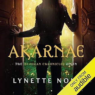 Akarnae Audiolibro Por Lynette Noni arte de portada