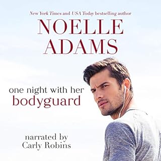 One Night with Her Bodyguard Audiolibro Por Noelle Adams arte de portada