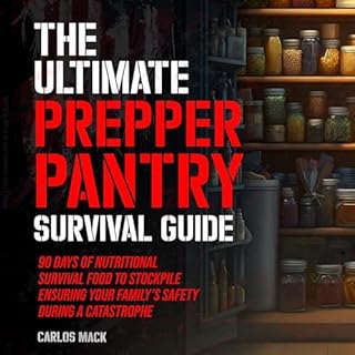 The Ultimate Prepper Pantry Survival Guide Audiolibro Por Carlos Mack arte de portada