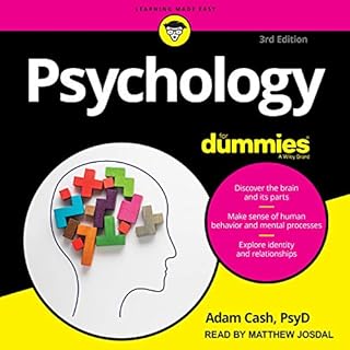 Psychology for Dummies (3rd Edition) Audiobook By Adam Cash PsyD cover art