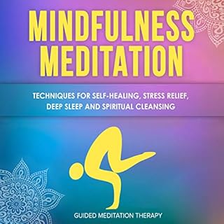 Mindfulness Meditation Audiolibro Por Guided Meditation Therapy arte de portada