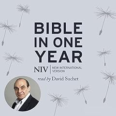 NIV Audio Bible in One Year Read by David Suchet cover art